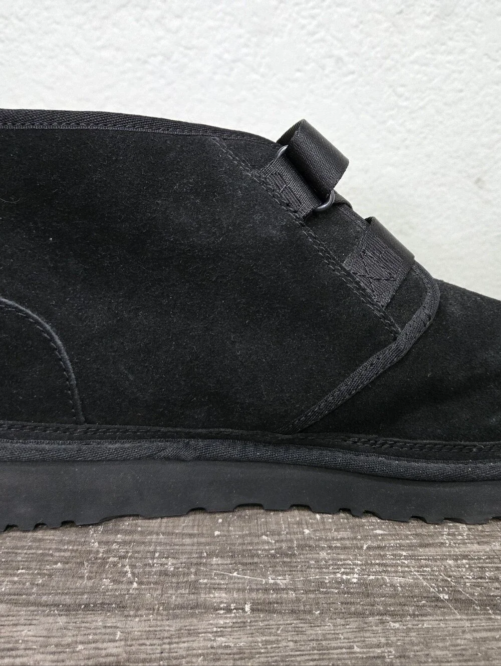 UGG Neumel Quickclick Chukka Black Men's Boots Size 12 S/N 1130720